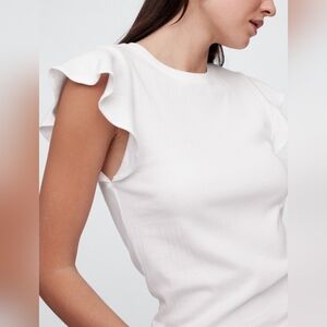 Gap Ribbed Flutter T-Shirt